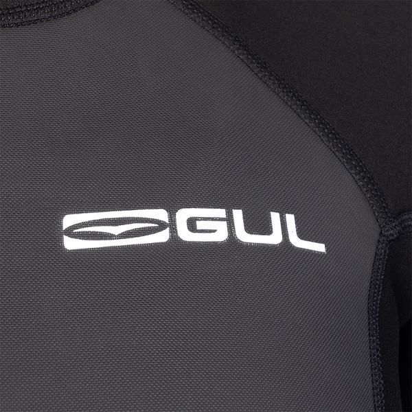 2025 Gul Womens Response 3/2mm Back Zip Shorty Wetsuit RE3318-C1 - Black